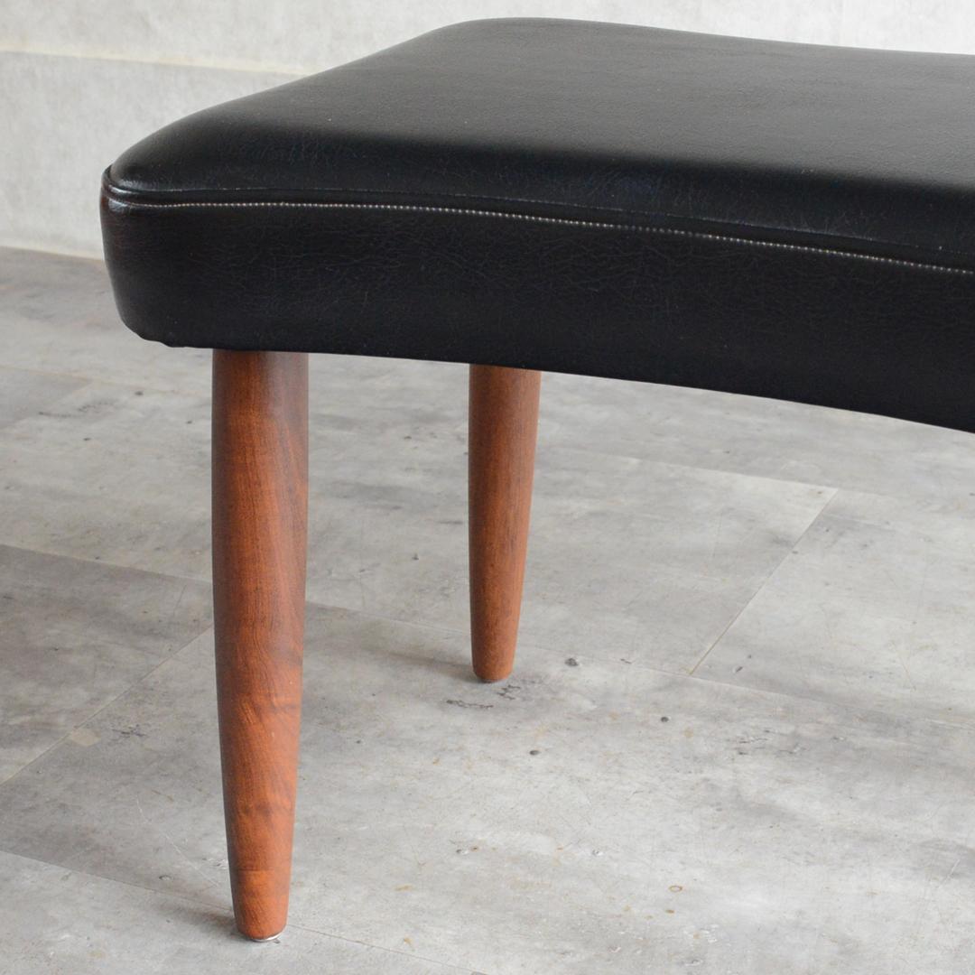 デンマーク 北欧ヴィンテージ オットマン 北欧家具 スツール チーク北欧デザイン