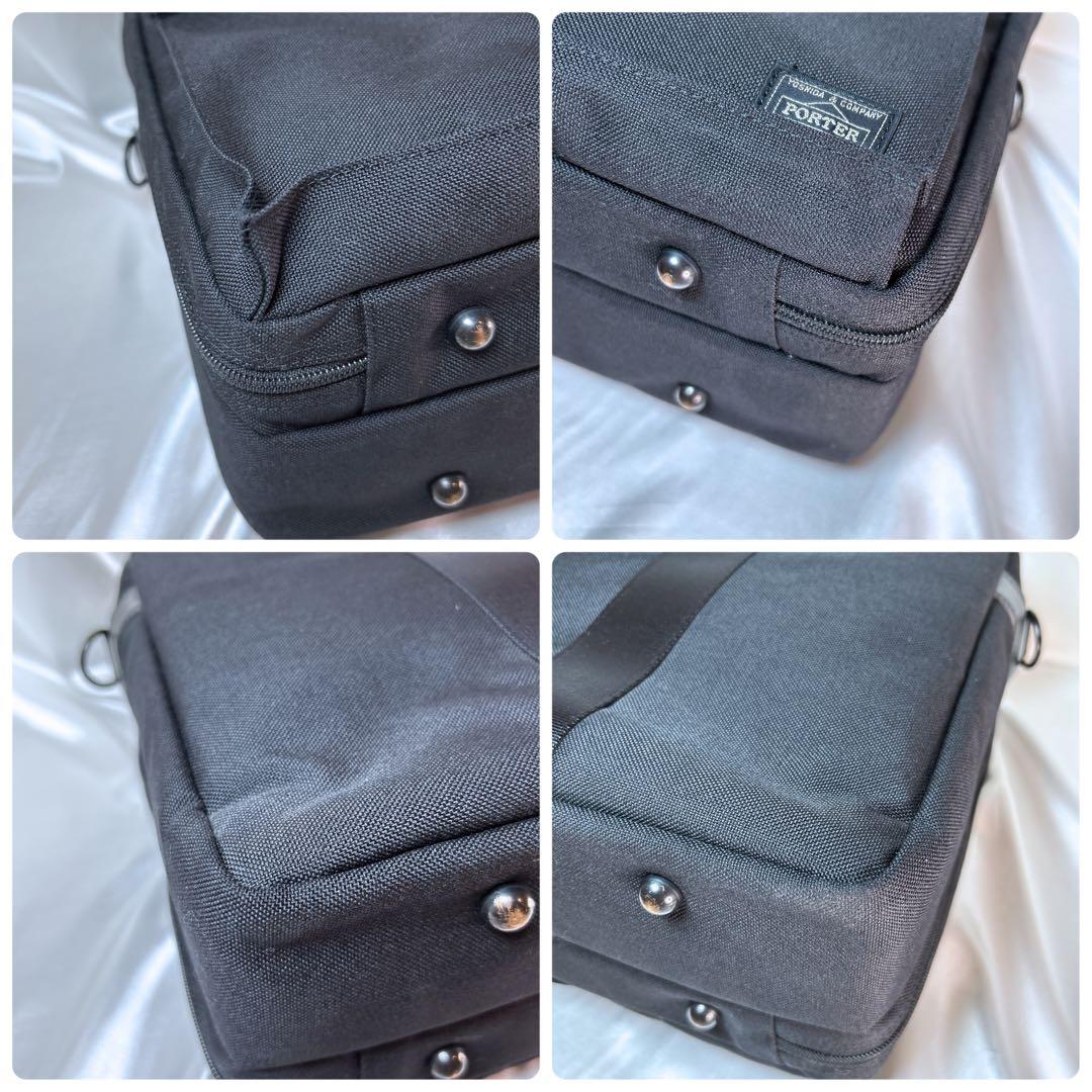 PORTER ポーター ブリーフケース ビジネスバッグ 2way 2層式 黒