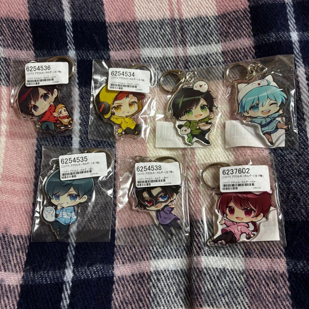 虹会パラダイス ニジパラ アクリルスタンド アクリルキーホルダー