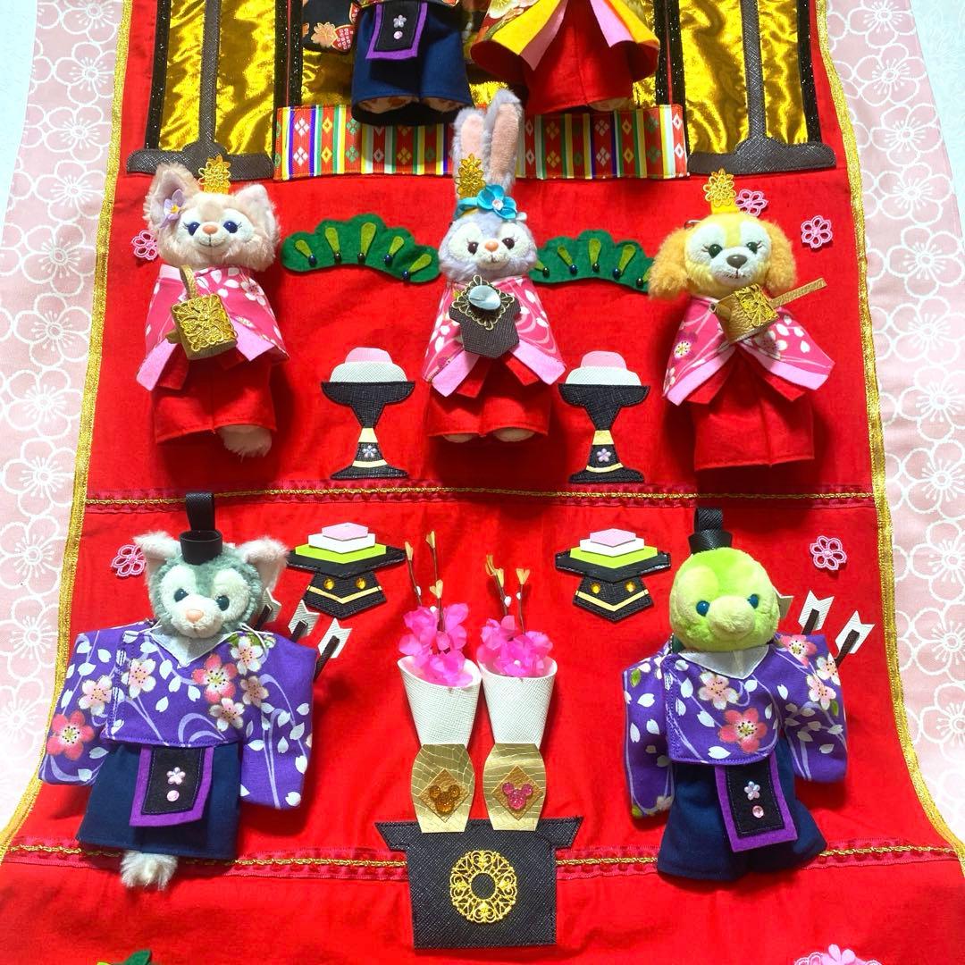 ダッフィーフレンズ☆コスチューム☆雛祭り☆タペストリー