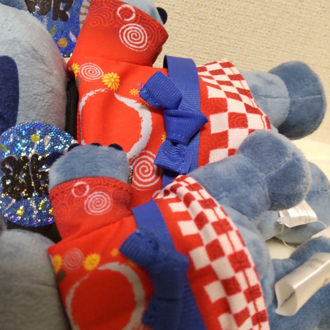 ディズニーストア　スティッチ　お祭りぬいぐるみ