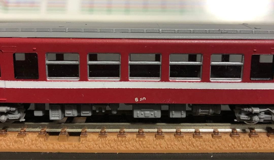 管理番号1646 京急 旧600形非冷房 Nゲージ トロリー車4両