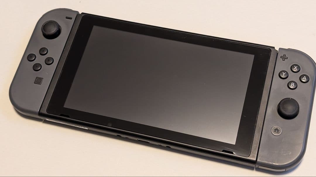 【美品】Nintendo Switch グレー 本体（箱無し）