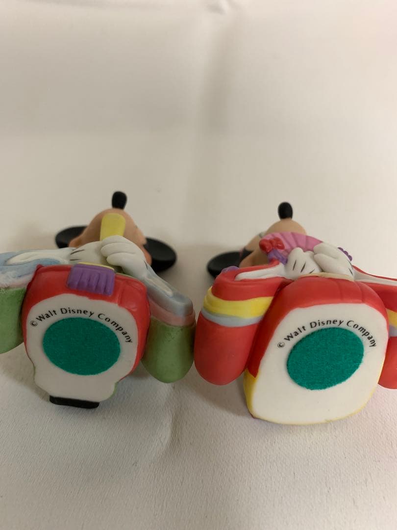 ディズニー　ミッキー&ミニー　陶磁器ミニ雛人形　ひな祭り　桃の節句