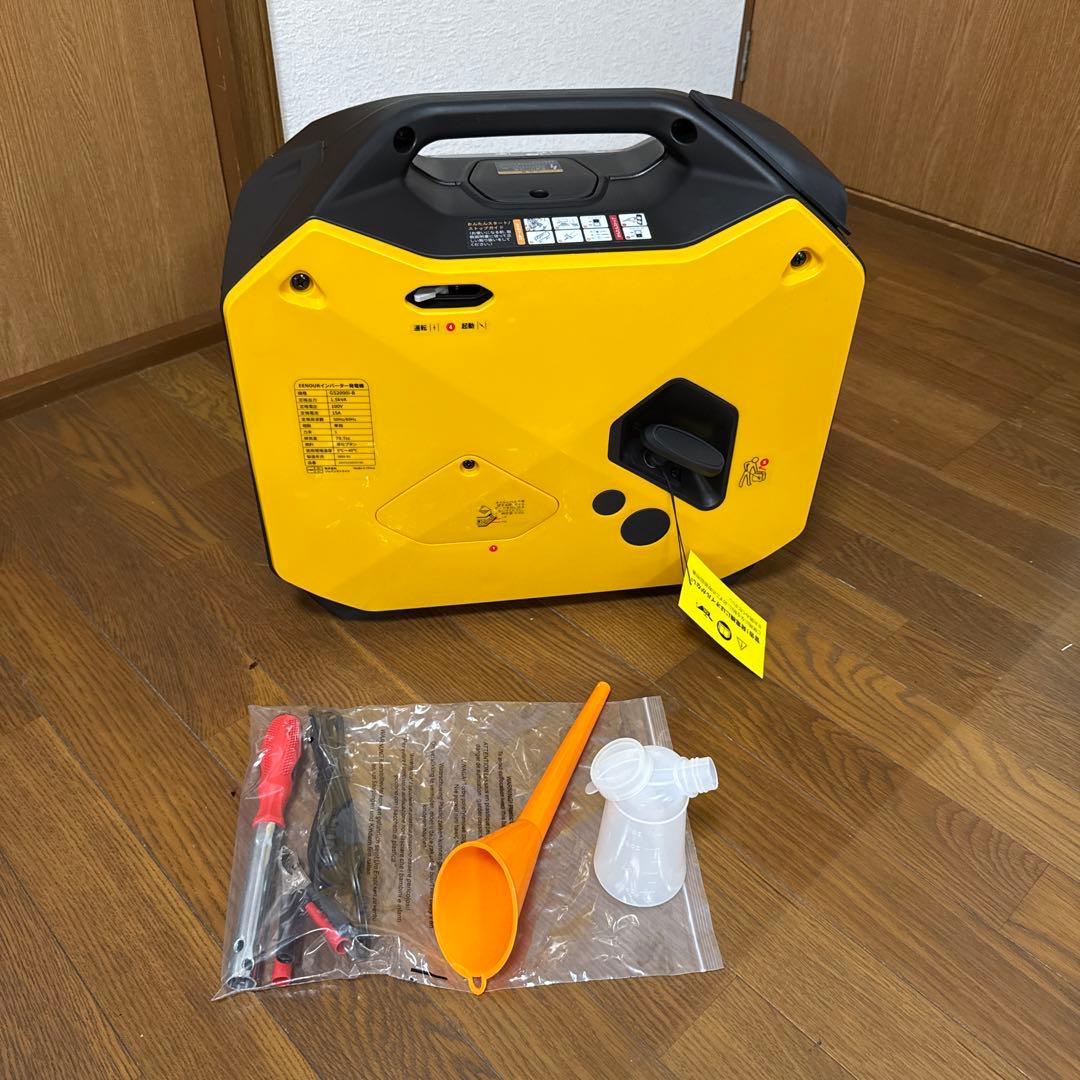 未使用品！★EENOUR イーノウ 発電機 GS1800i-B カセットボンベ式 楽天市場】EENOUR GS1800i-B PRO 発電機 インバータ 発電機 ガス 2本