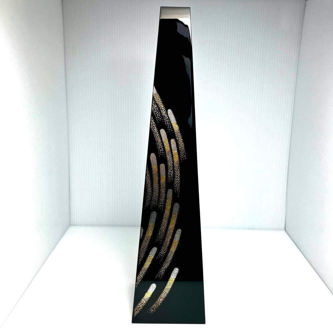 新品未使用 高級 輪島塗 慶塚 慶塚漆器 花器 花瓶 花入 伝統工芸 霧箱 漆