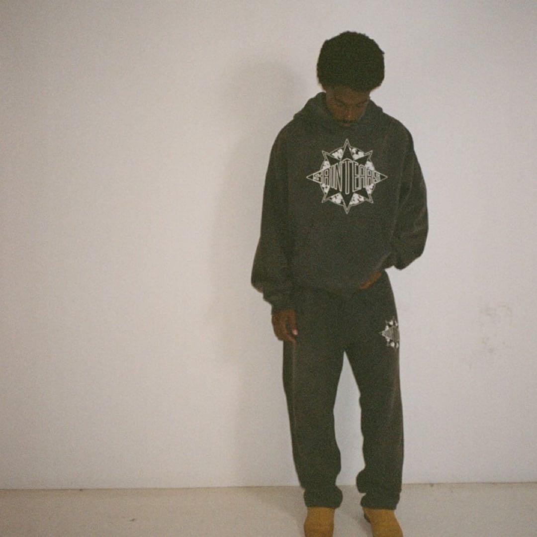 SAINT M××××× セントマイケル DENIM TEARS パーカー L