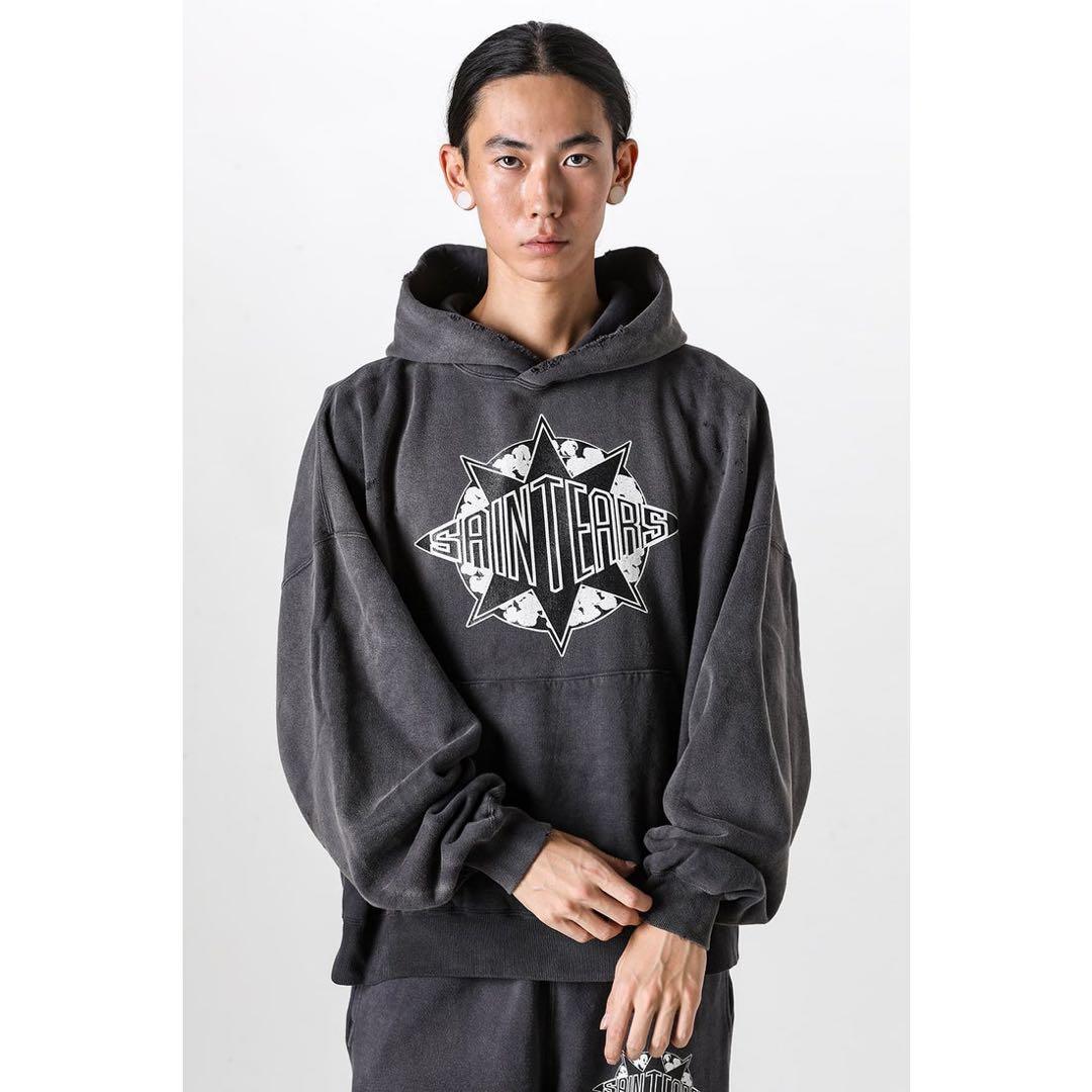 SAINT M××××× セントマイケル DENIM TEARS パーカー L