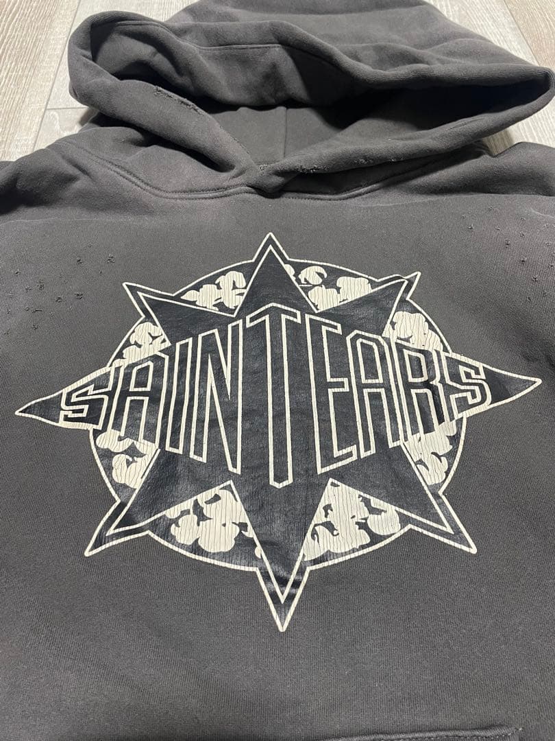 SAINT M××××× セントマイケル DENIM TEARS パーカー L