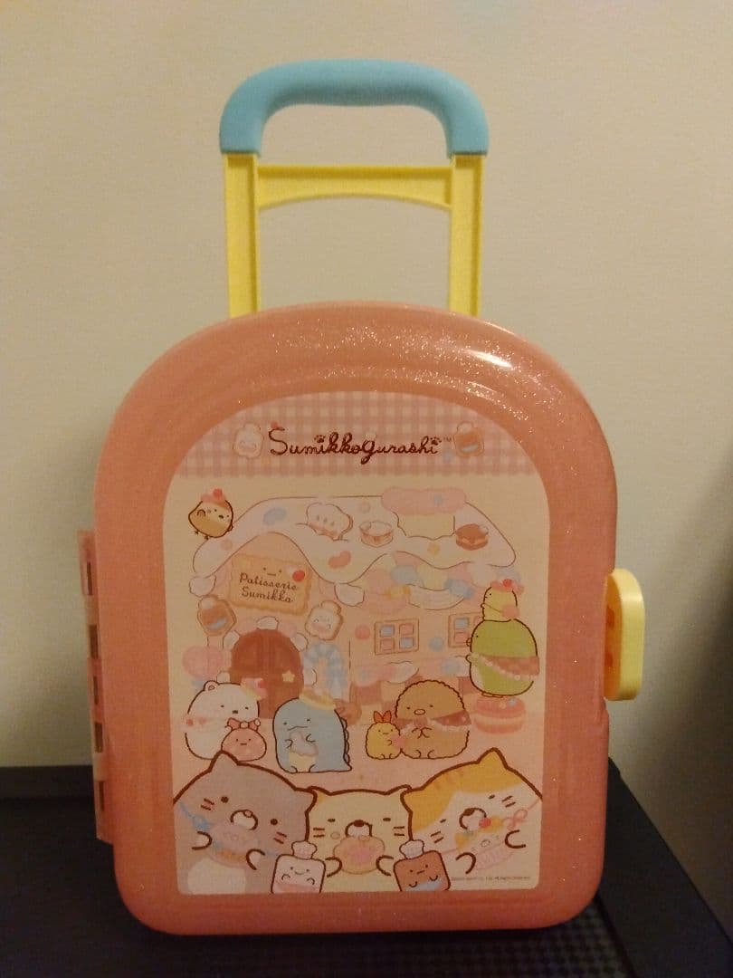 すみっコぐらし キャリーケース　ウーニーズぬいぐるみ　本　扇風機　17点セット