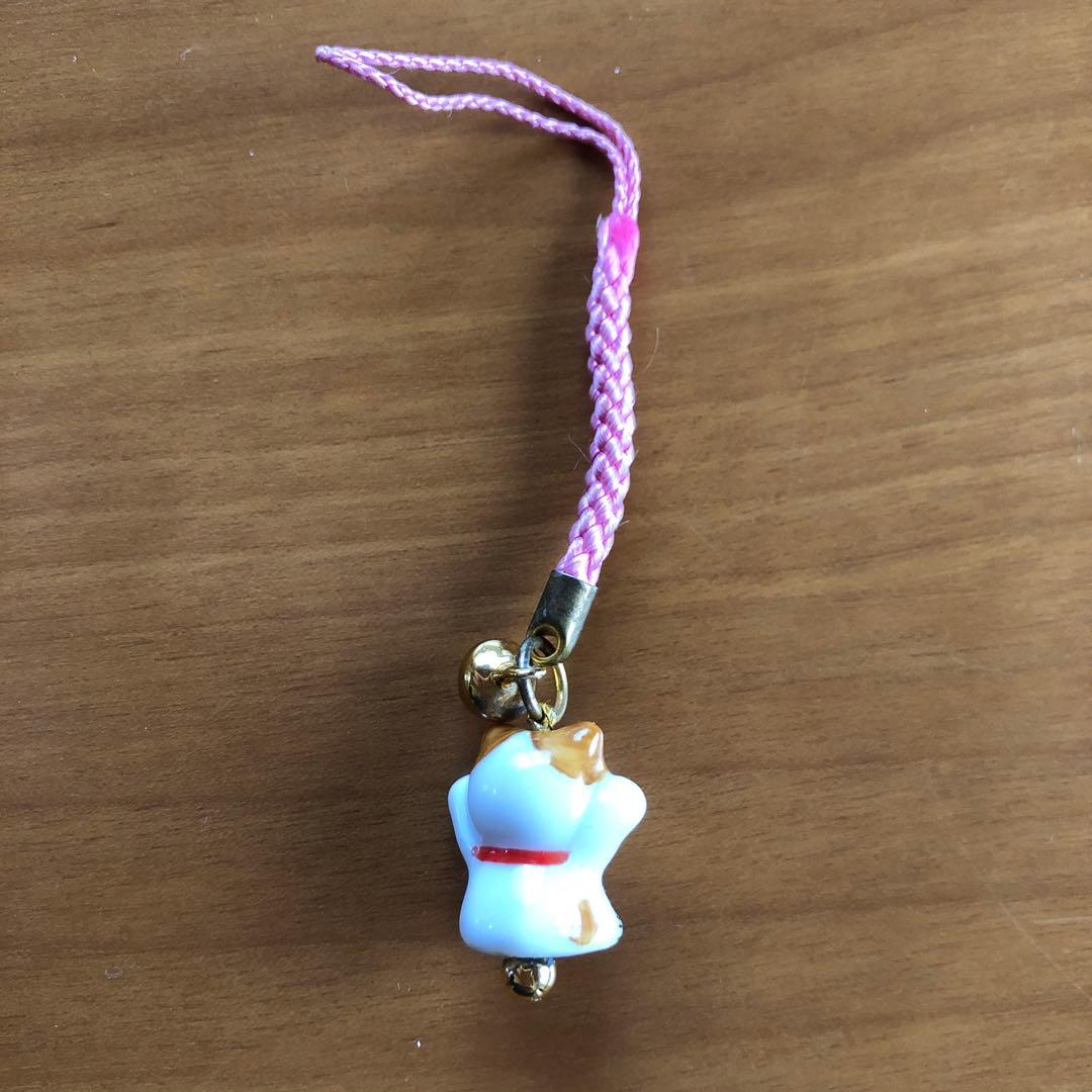 根付け　くまのプーさん（招き猫）【４個セット】