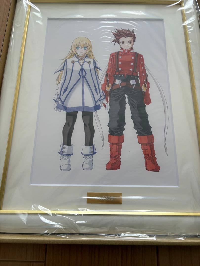 テイルズ オブ シンフォニア キャラファイングラフ 描きおろし シリアルナンバー