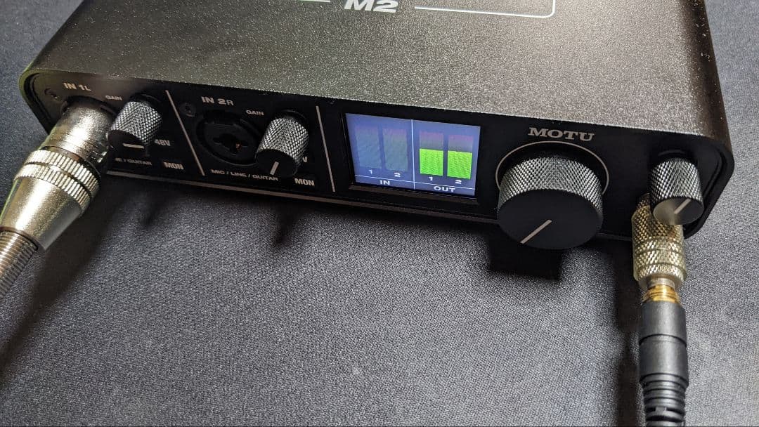 MOTU M2 オーディオインターフェース