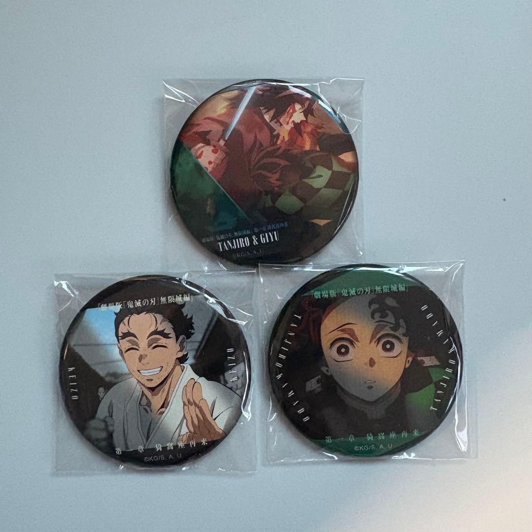 鬼滅の刃 無限城編ものがたる眼差しコレクション缶バッジ 冨岡義勇