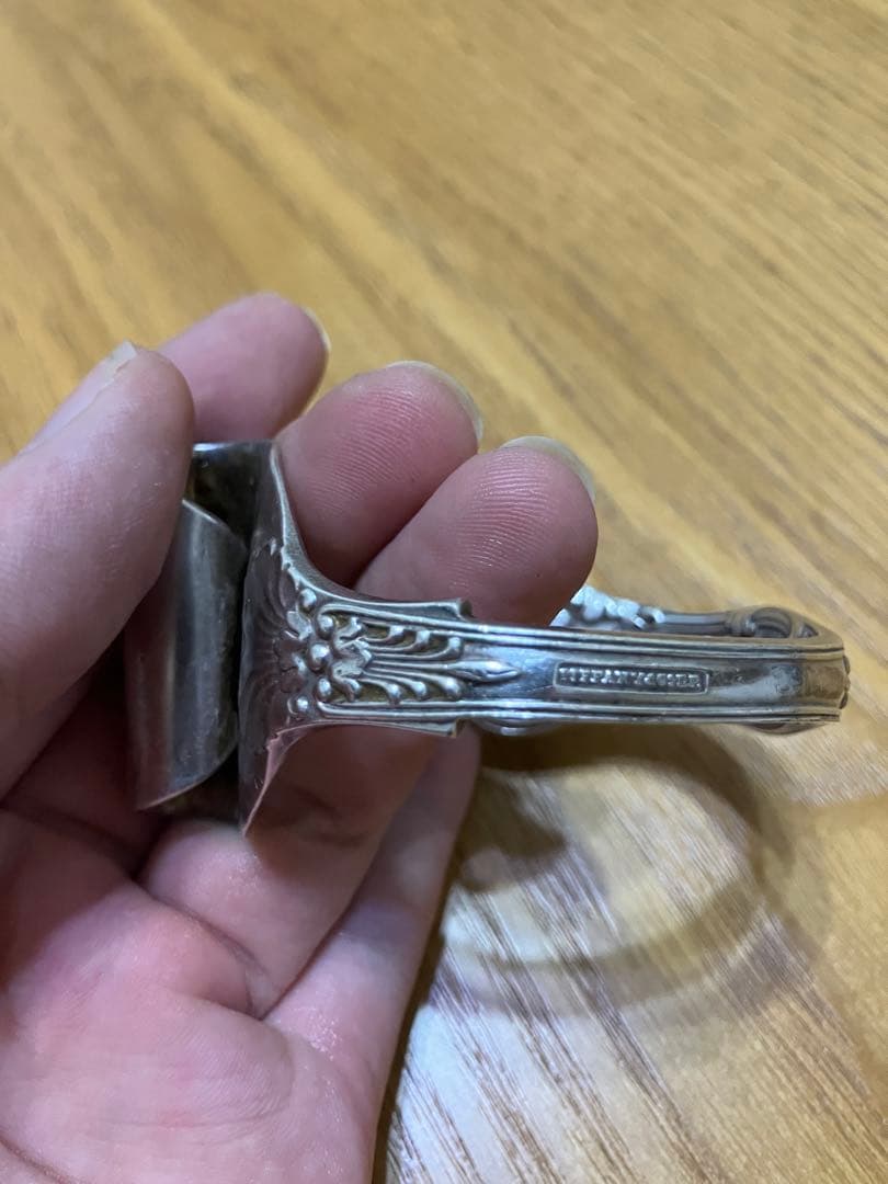 アンティークティファニー　Tiffany スプーン/カラトリー　バングル