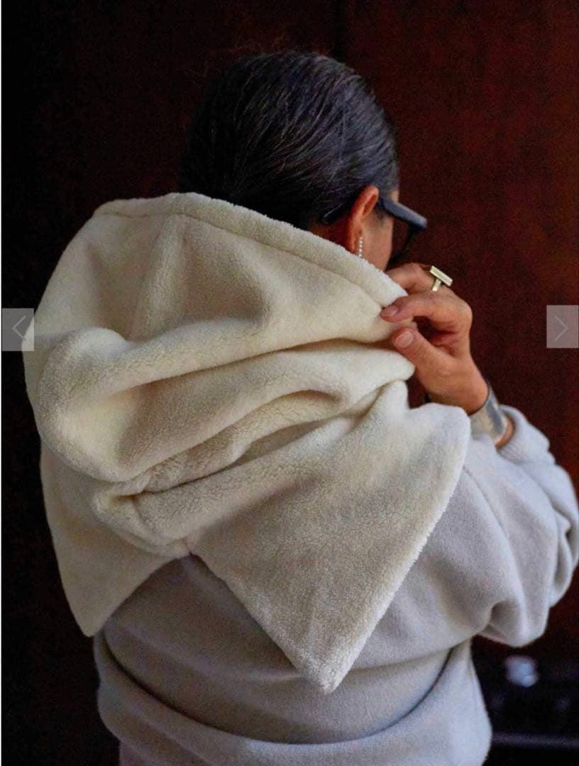 KO by nanadecor オーガニックコットンファーバラクラバ