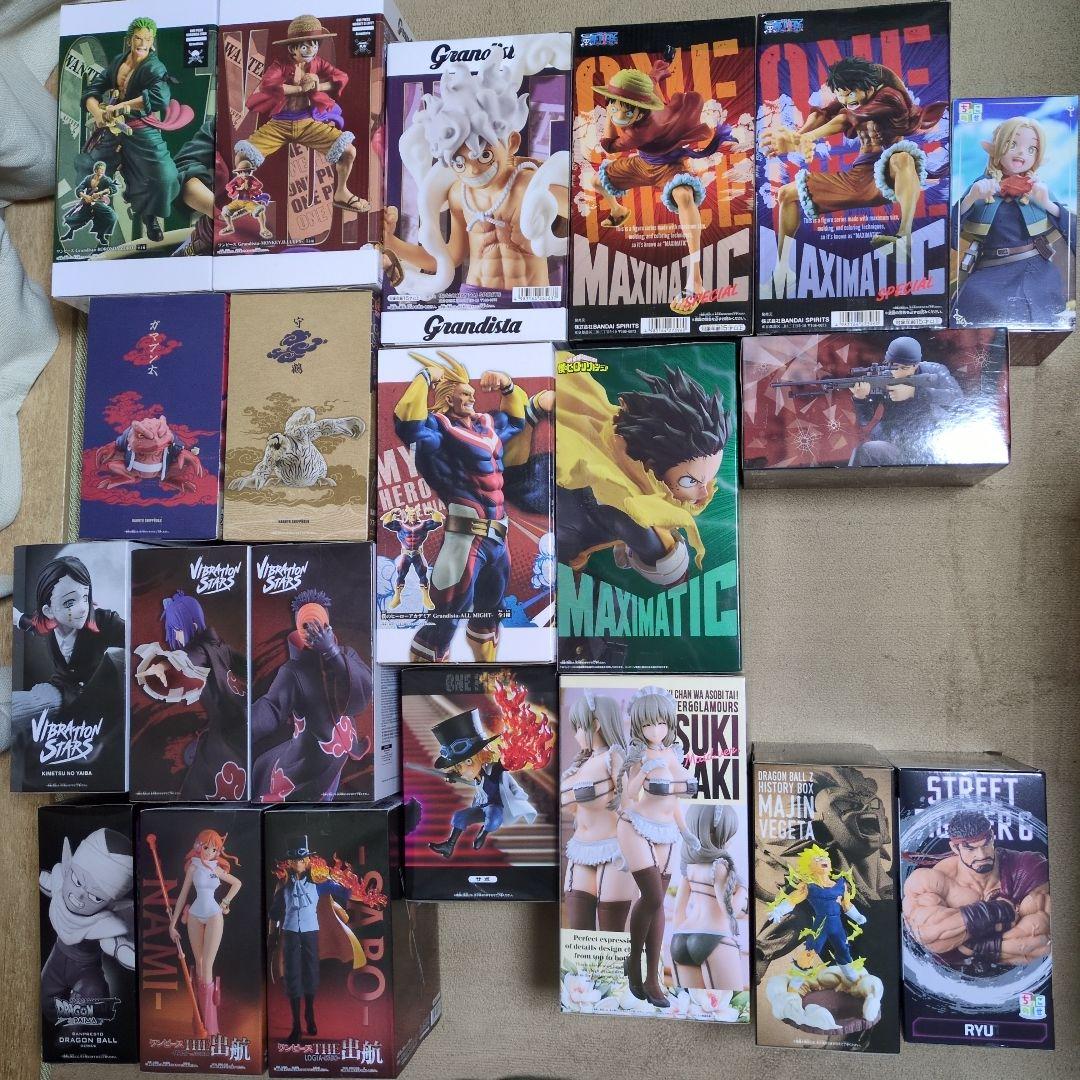 Grandista4個 等 21個 未開封 プライズフィギュア まとめ売り