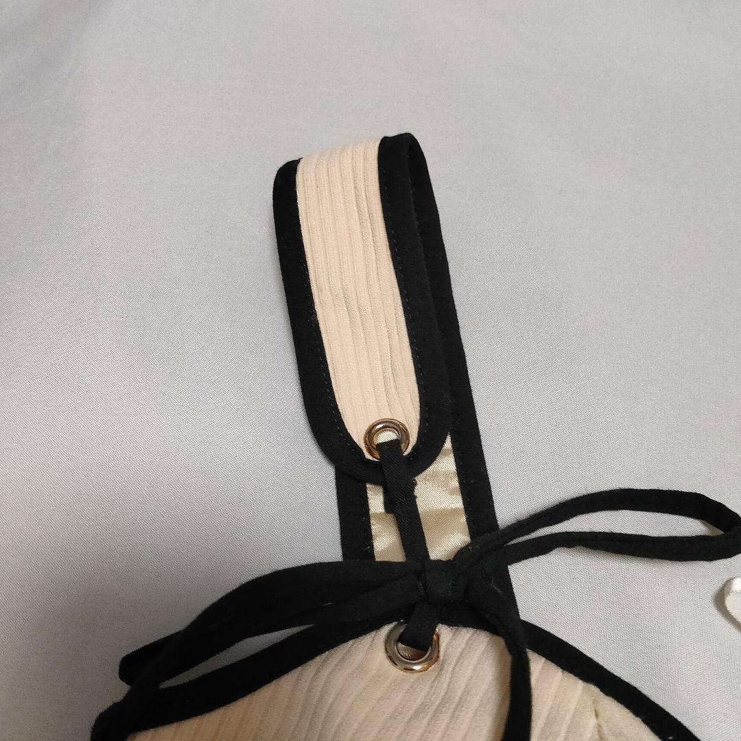 ROBE de FLEURS Sサイズ ダブルポイントリボン リブニット