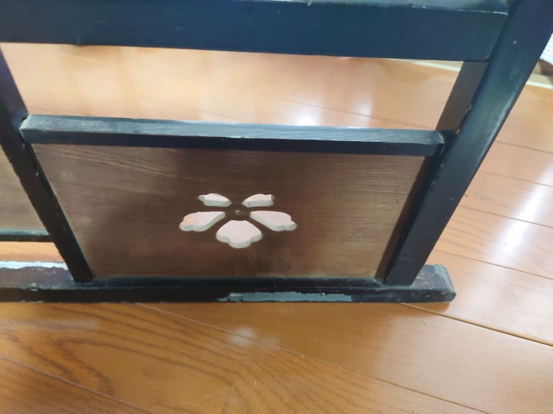 衣桁 木製 アンティーク 衣紋掛け ②