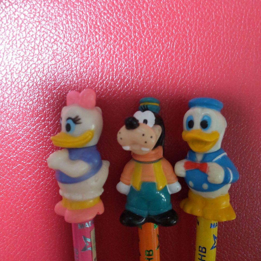 ディズニーランド キャラクター付き鉛筆 8本セット レトロ - メルカリ