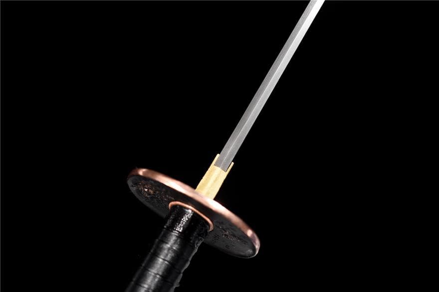 【墨痕】石洗模様スチールリング模様武士刀日本刀 模造刀 居合刀