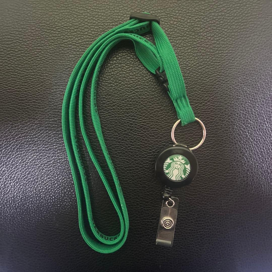 スターバックス スタバ IDホルダー リール付き 非売品 スターバックス
