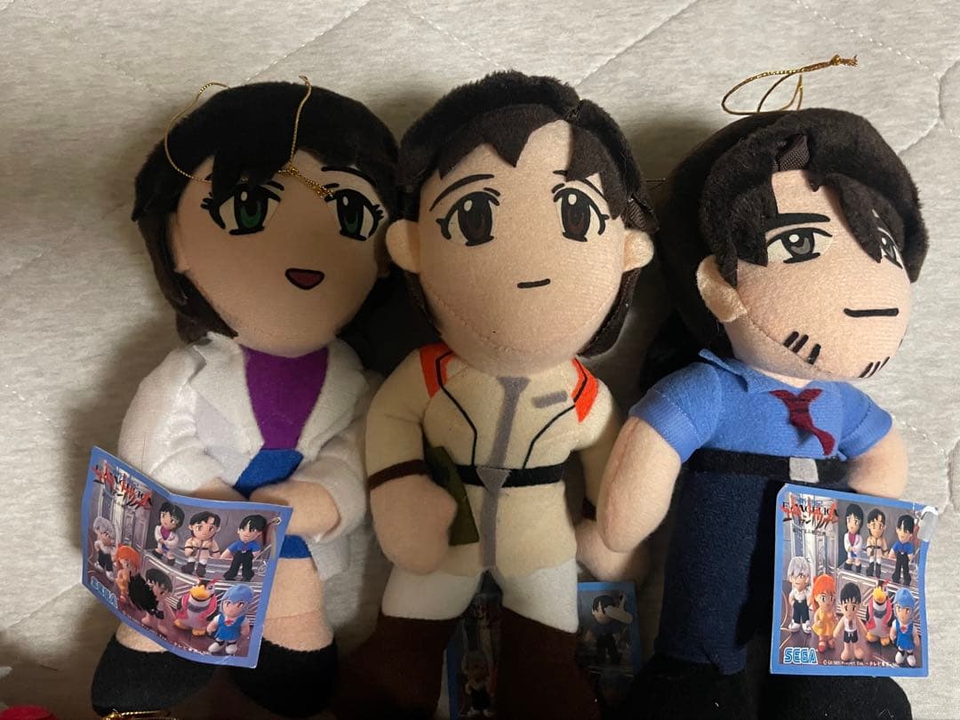 エヴァンゲリオン　セガぬいぐるみ8体フルコンプ