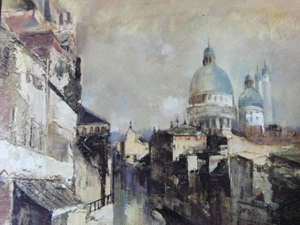 鶴岡義雄、ヴェニスの朝、豪華限定版・限定1000部、新品額付