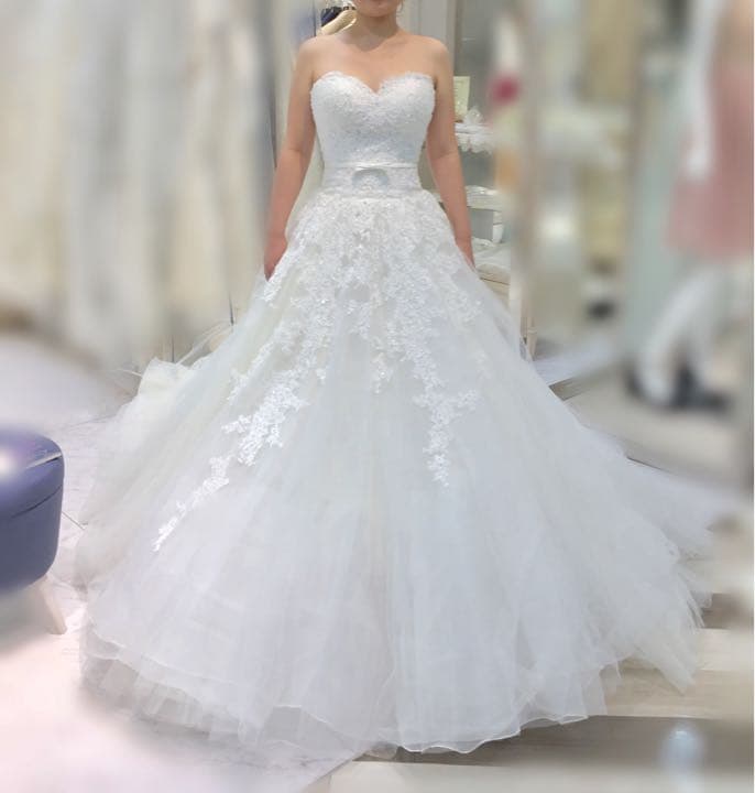 【前撮りに】ウェディングドレス【ヨーロッパインポート】