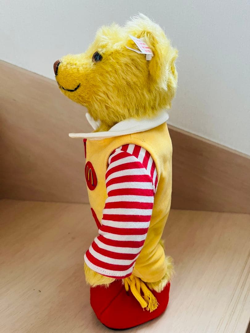 シュタイフ マクドナルド テディベア 白タグ限定品 Steiff