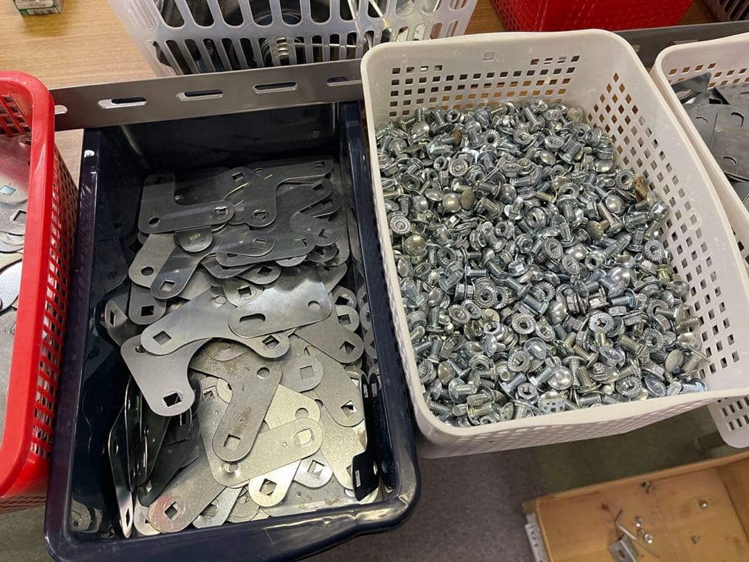 スチールラック 180×45×180 5段 ベージュ 1台分 福井県引き取り