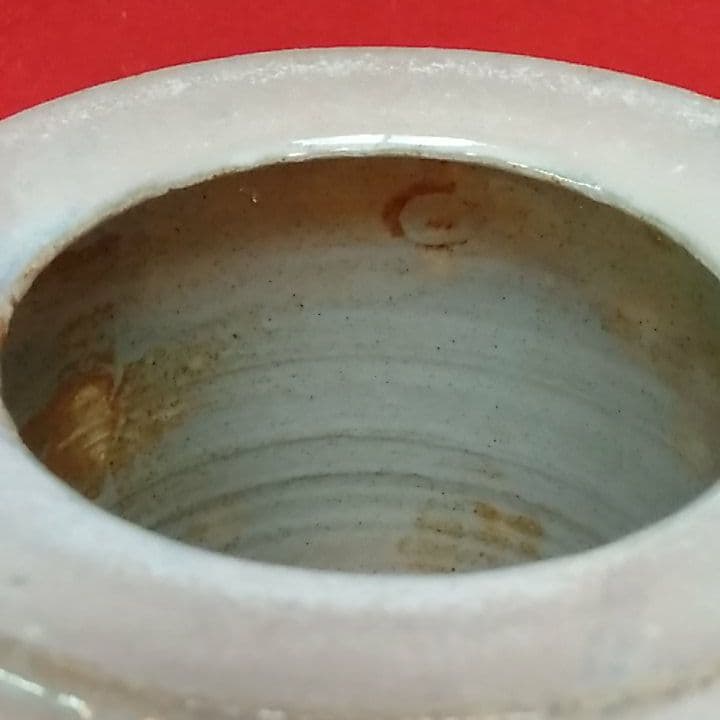 野坂康紀　萩焼き水差し