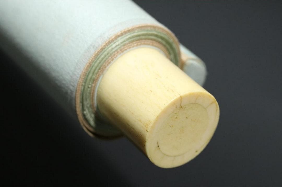 【真作】掛軸 八木正風『錦鯉 遊鯉』日本画 絹本 肉筆 共箱付 掛け軸 e574