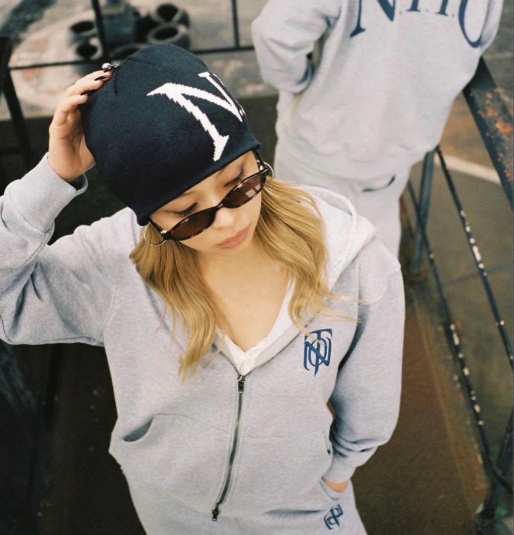 即完売】KEIJU N.I.T.O ジップ フーディ パーカー M サイズ もこもこ