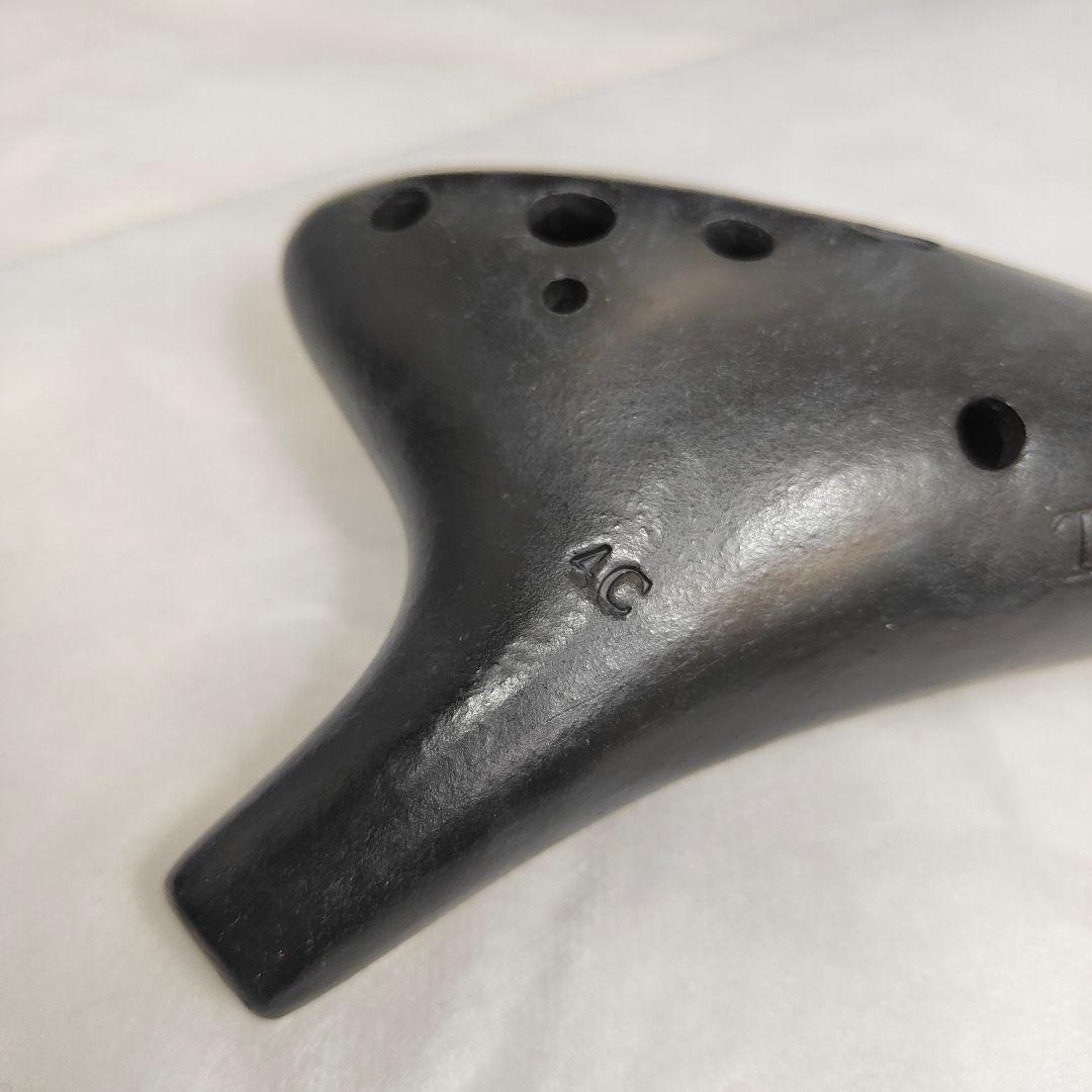 ティアーモ 黒陶 オカリナ 笛 4C 楽器 Ti amo