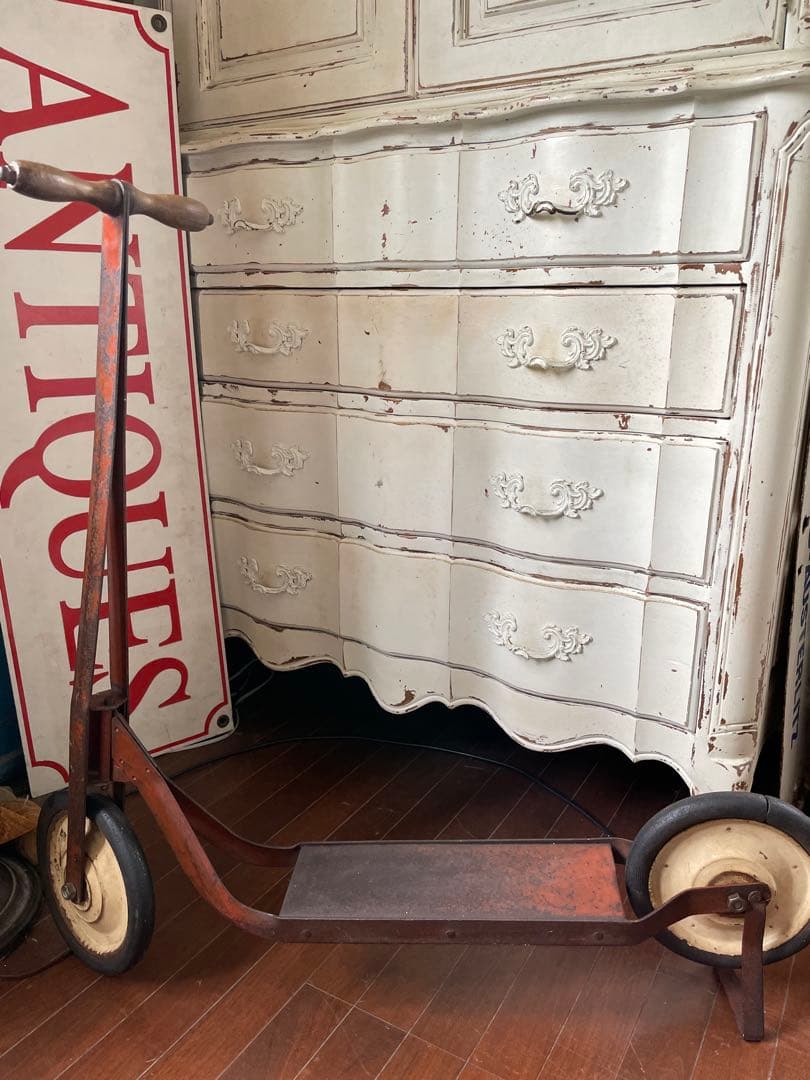 アンティーク スクーター キック ボード スケーター アメリカ 100年