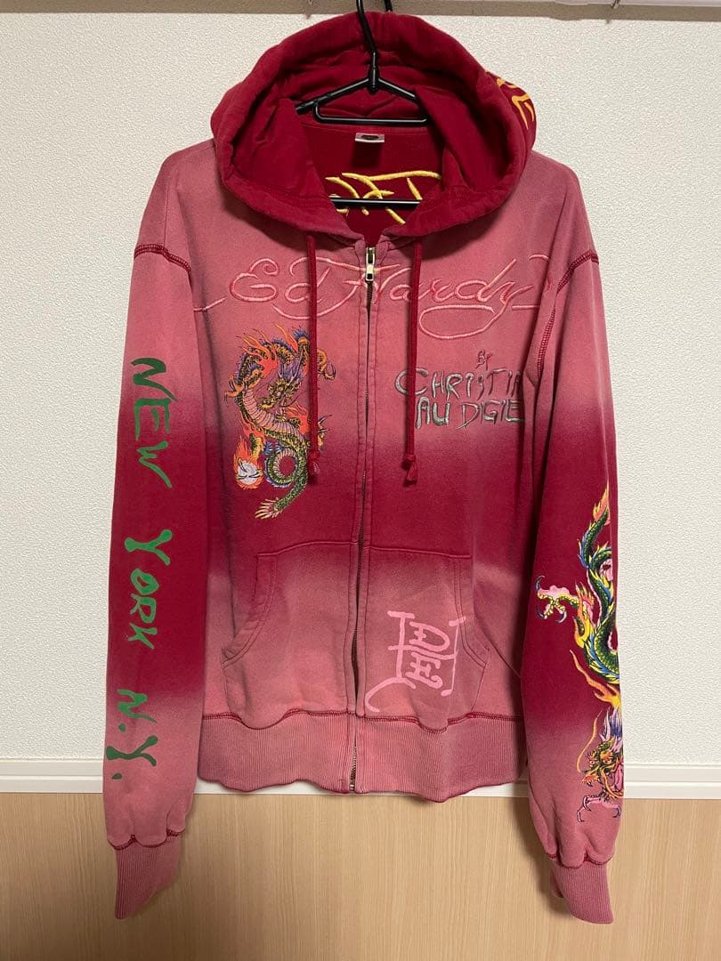 Ed hardy エド ハーディー 00s パーカー フーディー