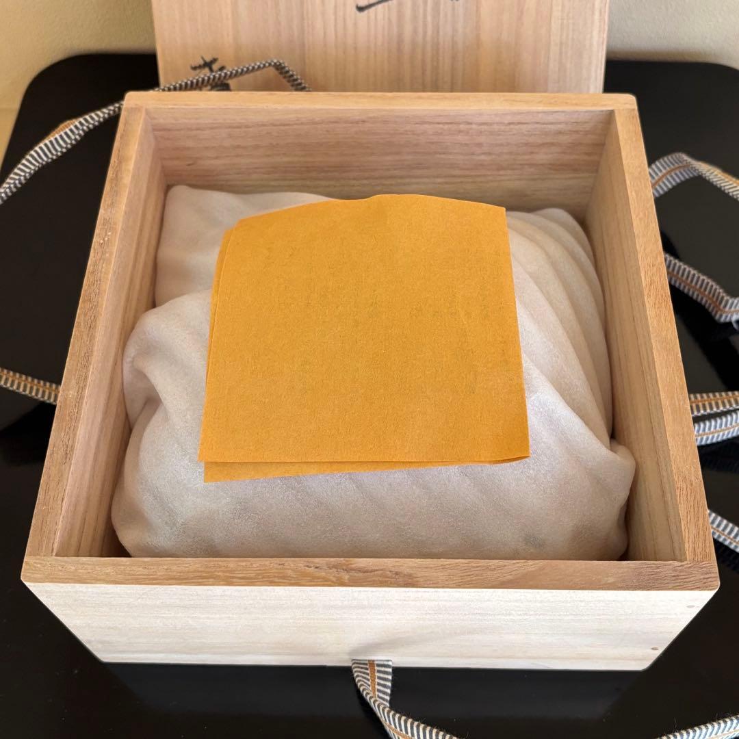 茶道具 練込茶碗 水野教雄 共箱・共布・栞付き - メルカリ