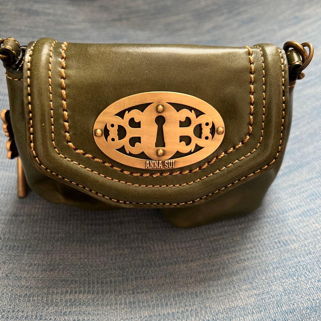 新品　アナスイ　ミニバッグ　チェーン