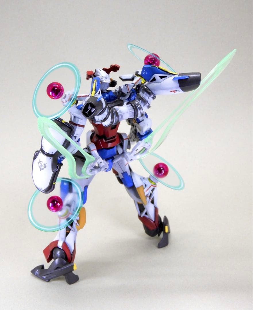 HG ジークアクス エンディミオン・ユニット覚醒時 全塗装 / ガンプラ