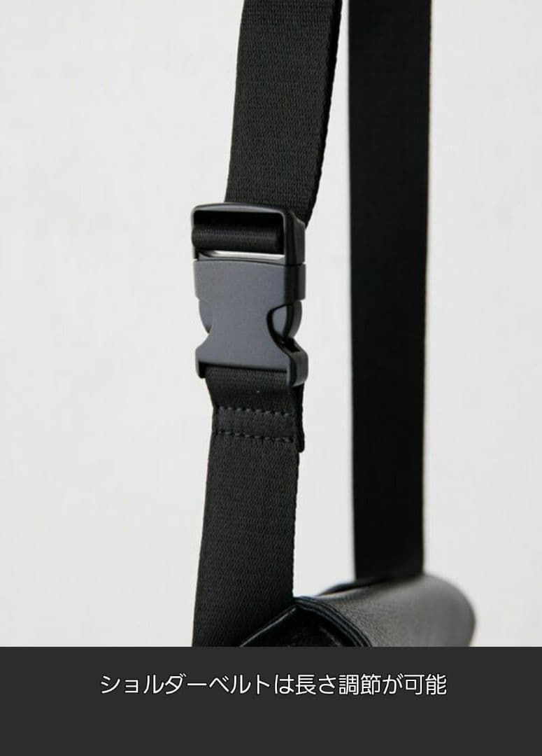 新品未使用 完売品《本革》ミニワイドテープショルダーバッグ