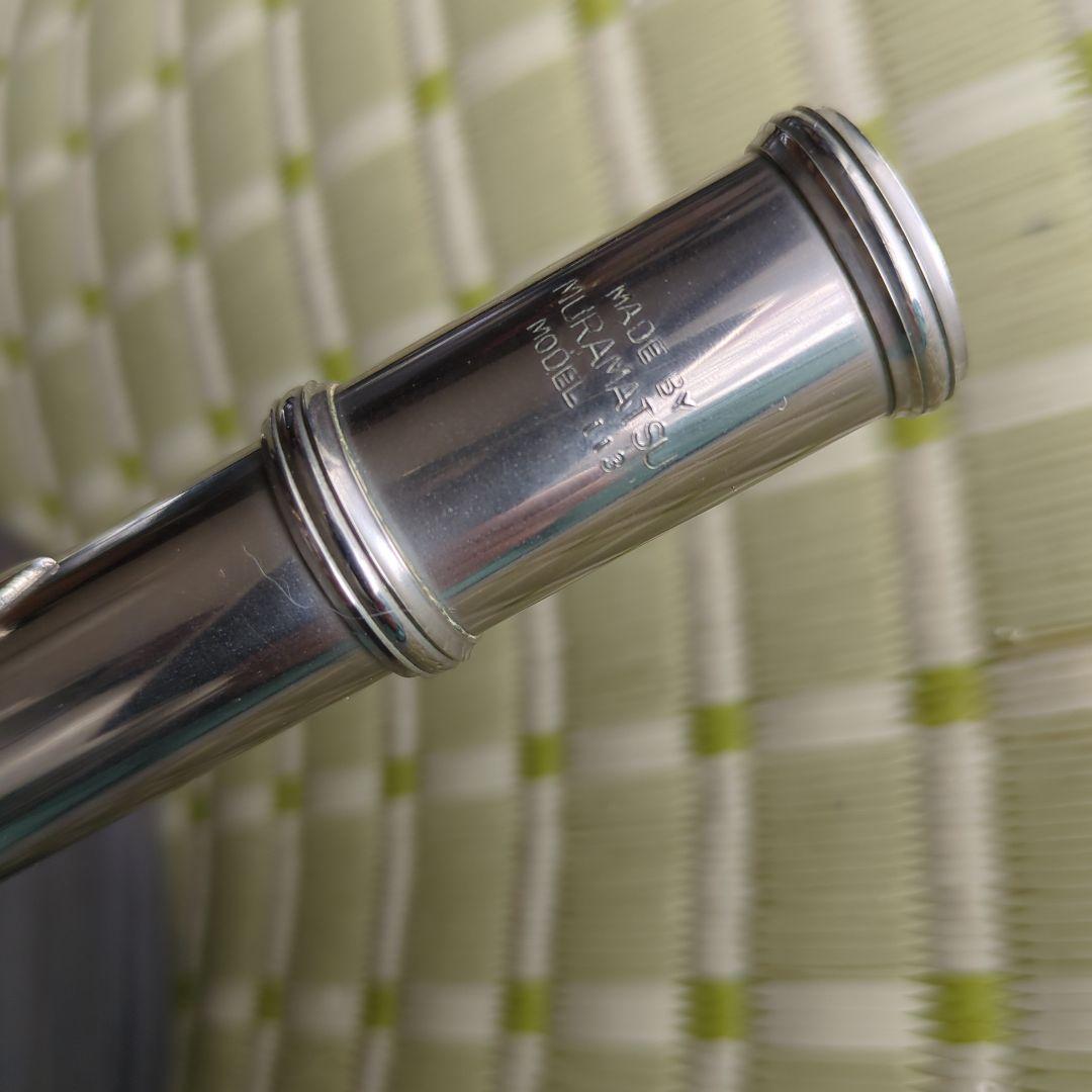 MURAMATSU フルート 本体.ケース.バッグ付き