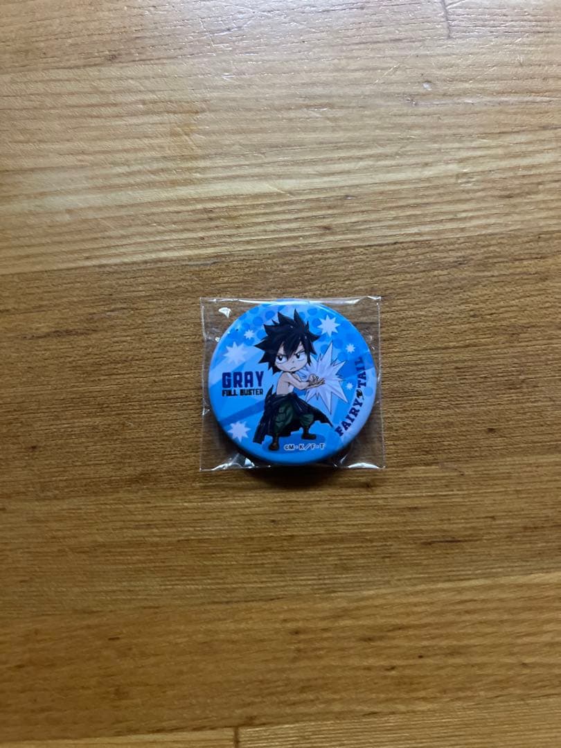 FAIRYTAIL フェアリーテイル グレイ 缶バッジ - メルカリ