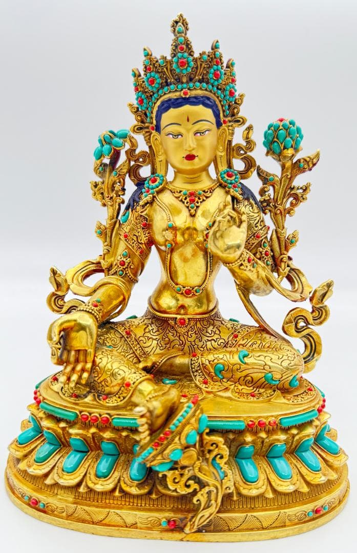 仏像 銅製緑多羅（ターラ）像 蔵佛 | 中国貿易CTCオンラインShop
