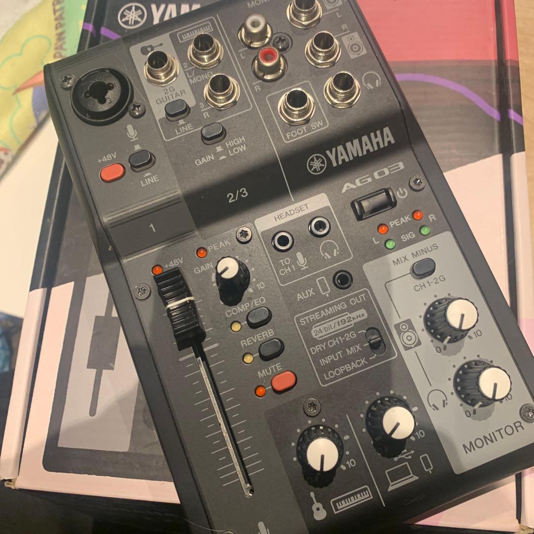 YAMAHA AG03 MK2 YAMAHA AG03【 値下げ交渉OK！ 】
