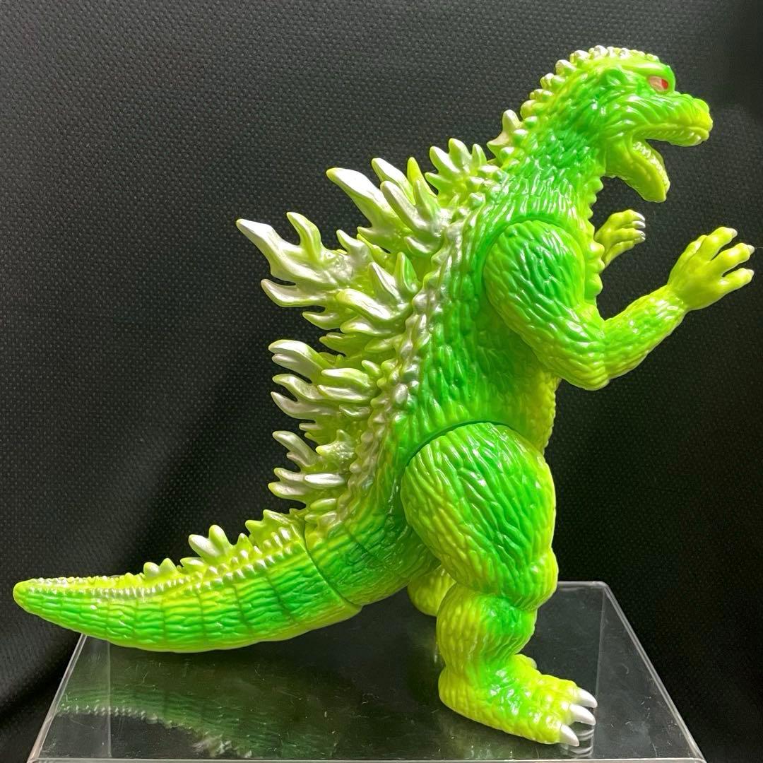 希少□ ゴジラ ソフビ 黄緑 / マーミット 2003 限定 - メルカリ