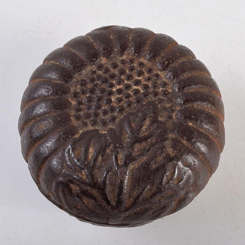 茶道具 金屋五郎三郎作 鉄製 香合 共箱 C 9266