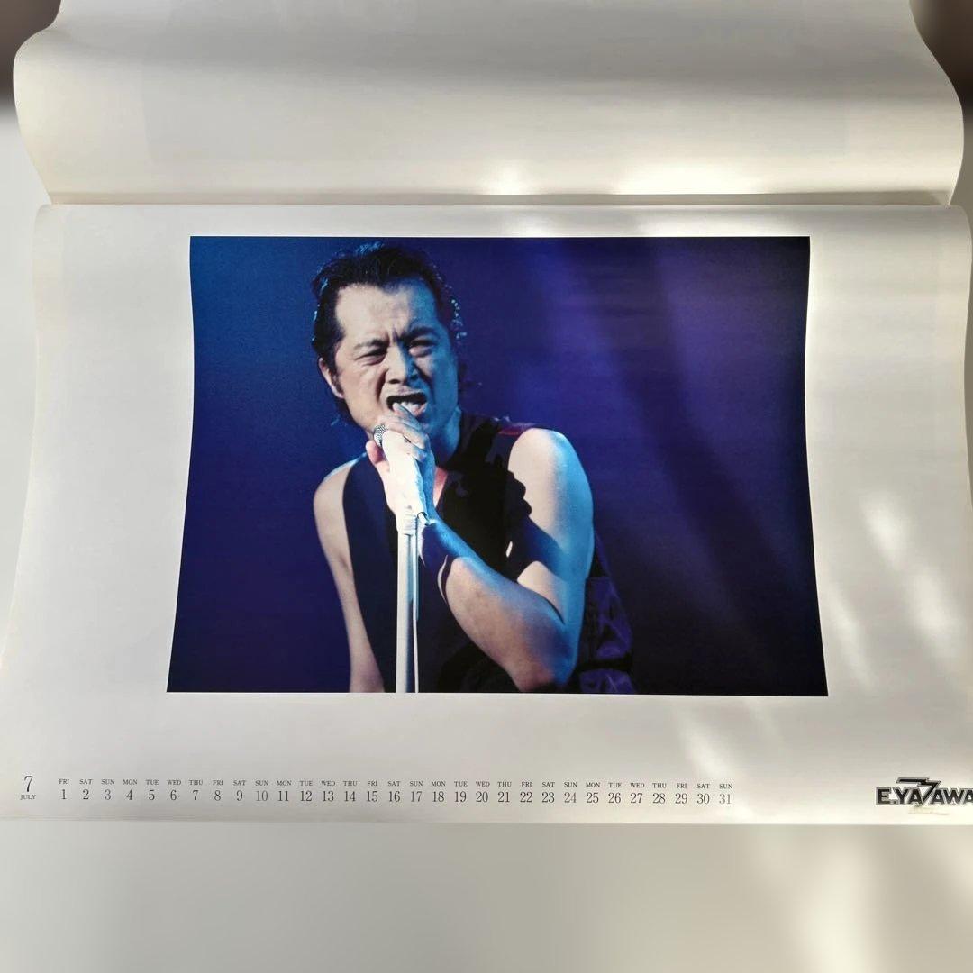 矢沢永吉1994 B2カレンダー 32年前のレア商品です 表紙合わせて13