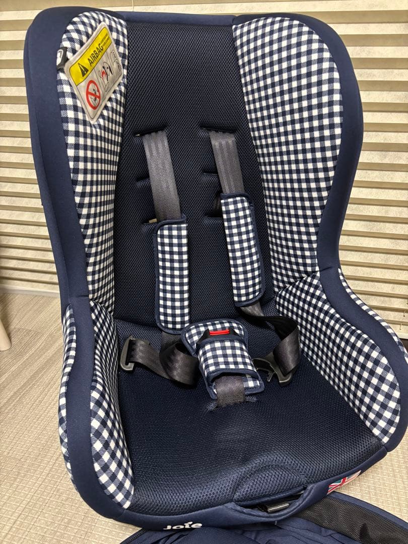 Joie チャイルドシート ネイビー チェック柄 Joie チャイルドシート