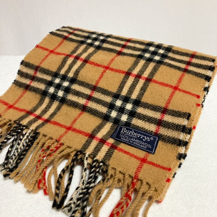 正規 あいみょん着用 イングランド製 BURBERRYS ノバチェック マフラー